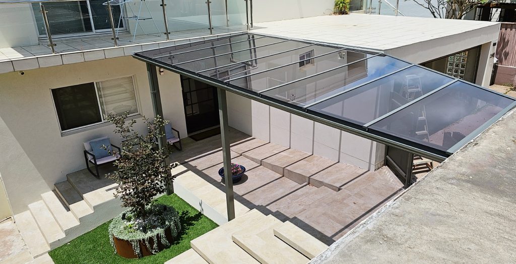 Sydney Landing Page New outdoor patio skylights